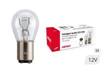 AMIO ZAROWKA 12V P21/5W BAY15D 10SZT.