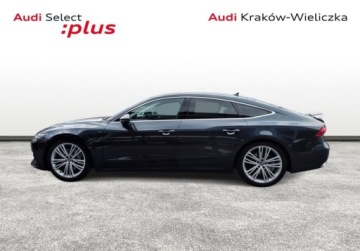 Audi A7 C8 Sportback 3.0 55 TFSI 340KM 2018 Audi A7 Sportback Matrix Fotele konturowe Pneumatyka Radary ACC Virtual Do, zdjęcie 11