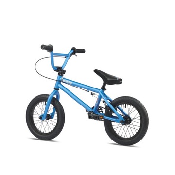 Велосипед Mankind Planet 14 дюймов BMX — полуматовый синий