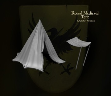 Круглая палатка раннего средневековья - Миниатюры Кабальеро