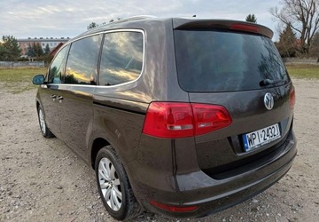 Volkswagen Sharan II Van 2.0 TSI 200KM 2014 Volkswagen Sharan 2.0 TSI Highline DSG 2.0 BenzynaLPG Faktura VAT 23%, zdjęcie 5
