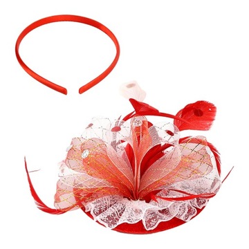 Чародеи для женщин, шляпы дерби, повязка для волос с перьями для карнавальной свадьбы