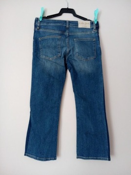 Desigual spodnie jeans flare rybaczki 26 jak XS