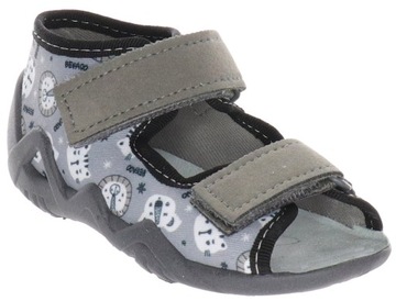 BEFADO SNAKE САНДАЛИИ САНДАЛИИ ТЕКСТИЛЬНАЯ ОБУВЬ ТАПОЧКИ 350P047 R.24