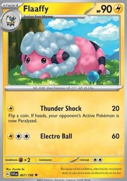 Oryginalna Karta Pokemon Scarlet & Violet - Flaaffy SVI 067