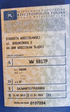 Jaguar XF II 2015 Jaguar XF 2015r, 2.0 Benzyna. Lekko przetarty bok. Jezdzi. 2.0 Benzyna, zdjęcie 16