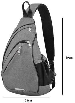 Сумка для рюкзака в почках для одного плеча паруса муниципального поперечного тела