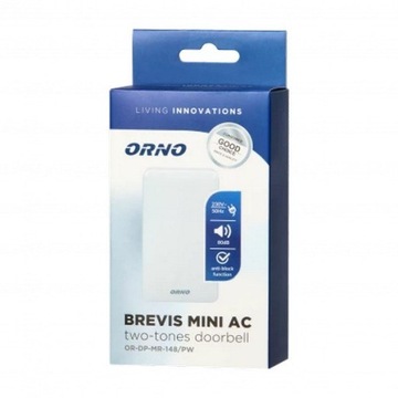 ПРОВОДНОЙ ДВЕРНОЙ ЗВОНОК BREVIS MINI SNOW