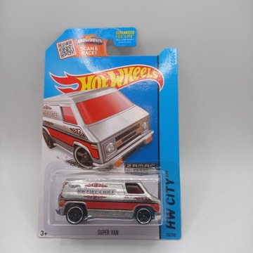 Hot Wheels Super Van ZAMAC 2015 HW City