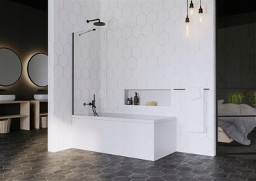 Шторка для ванны Idea Black PNJ II 50x150 RADAWAY