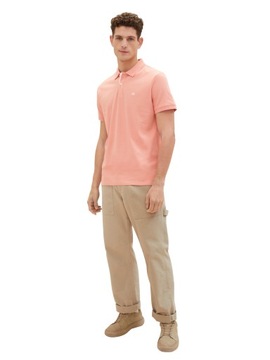 T-shirt męski Tom Tailor basic polo with contrast r. XXL