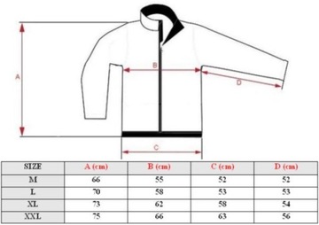 POLAR MĘSKI BLUZA POLAROWA BRUGI 4AKS CIEPŁY r XXL