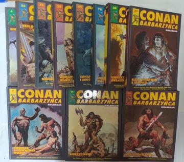 Conan Barbarzyńca Kolekcja x 11
