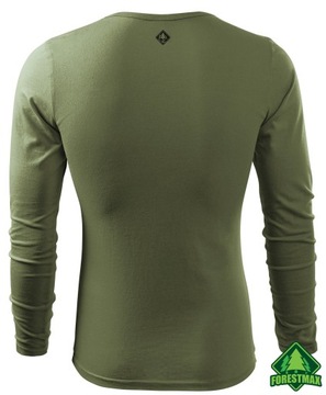 Longsleeve khaki nadruk Off Road Jeep Wrangler TJ