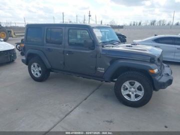 Jeep 2020 Jeep Wrangler 2020r., Unlimited Sport S, od ubezpieczalni 3.6 Benzyna 285KM, zdjęcie 7