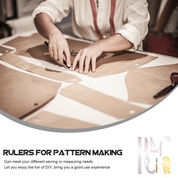 1 комплект портновских линеек, французская портновская линейка