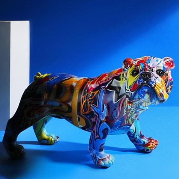 Polyresin Figurka psa Statua Rzeźba z żywicy