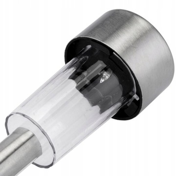 12x СВЕТОДИОДНАЯ СОЛНЕЧНАЯ САДОВАЯ ЛАМПА INOX, ВБОРНАЯ, СТОЙКА, ШИП