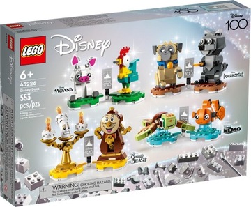 LEGO 43226 DISNEY Duety Disneya -- NOWE -- oryginalne 553 elementy