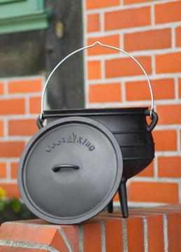 АФРИКАНСКИЙ ЧУГУННЫЙ КОТЕЛ 6Л, ВЕНГЕРСКИЙ, ГОРШОК