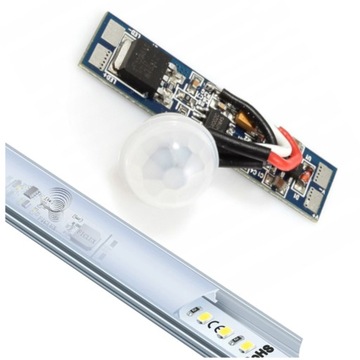 Włącznik do profilu LED PIR taśma 8A 96W
