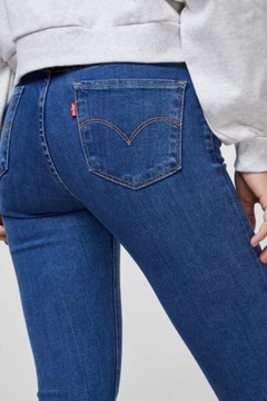 Levis Damskie dżinsy 711 Skinny Bogota Way 18881-0532-28/32