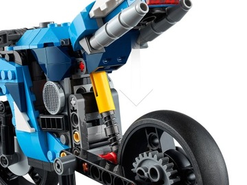 LEGO Creator 31114 Супер мотоцикл-спидер 3 в 1 Летающий мотор 236 кубиков 8+