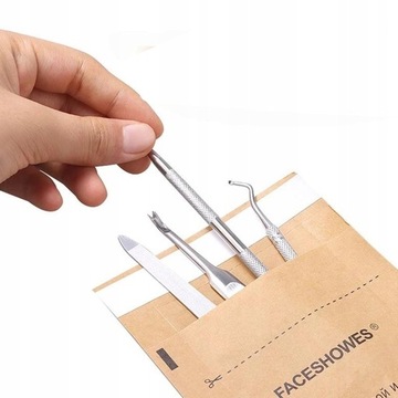 Пакет для стерилизации инструментов для ногтей 100 шт.