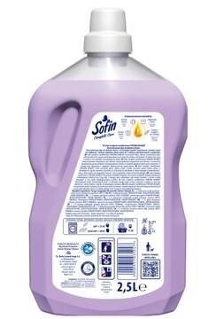 SOFIN Płyn do Płukania Tkanin Ochrona Kolorów XXL 2,5l x 3 szt (300 prań)