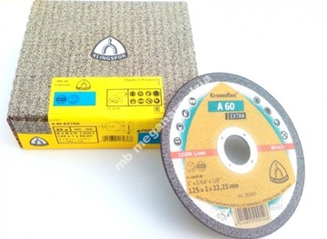 Щиток Kronenflex A60 EXTRA T41 125x1x22,23 мм KLINGSPOR (25 шт.)