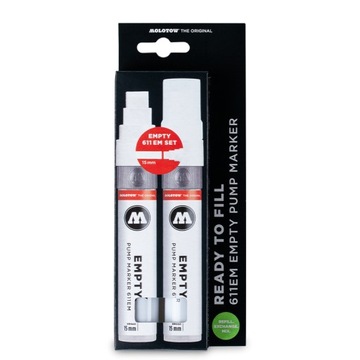 Pusty marker Molotow 611EM 2 szt.