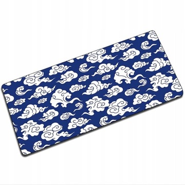 Japanese Style White Cloud Large Mouse Pad Xxl Off