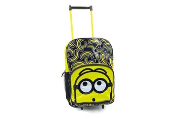 Plecak dziecięcy na kółkach - minionki