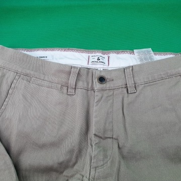 JACK & JONES SLIM MARCO CHINOS SPODNIE R.32/32