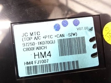 PANEL KLIMATIZACE HYUNDAI IX20