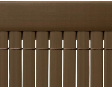 MASKOWNICA DO MAT OSŁON PVC 1m LISTWA CHOCOLATE