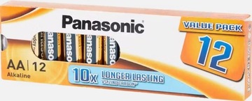 Bateria alkaliczna Panasonic AA (R6) 12 szt.