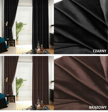 ТОЛСТАЯ БАРХАТНАЯ ШТОРА 140х230 БАРХАТНЫЙ ВЕЛОР НА ЛЕНТЕ