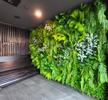 Зеленый настенный коврик из самшита, вертикальный садовый чехол 40x60 см