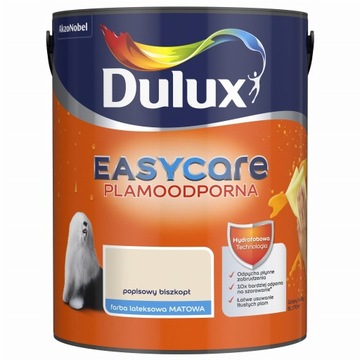 Farba Lateksowa Dulux Easycare Popisowy Biszkopt 5