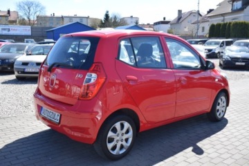 Hyundai i10 II 2013 Hyundai i10 1.1 Benzyna , AUTOMAT, 5-drzwi, Klimatyzacja, Czerwony, Rok Gw, zdjęcie 8