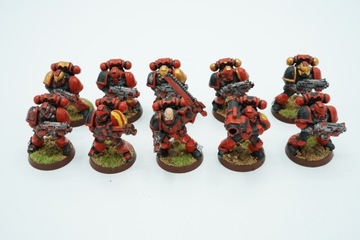 Warhammer 40k Space Marines Tactical Squad zestaw 10 figurek plastik
