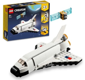 НАБОР LEGO CREATOR САМОЛЕТ СПЕЙС-ШАТЛЛ КОСМИЧЕСКИЙ КОРАБЛЬ АСТРОНАВТ