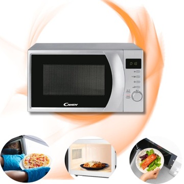 Kuchenka mikrofalowa CANDY CPMG2071DS Grill defrost F1238