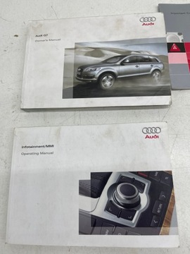 AUDI Q7 4L инструкция по эксплуатации обложка для документов сервисная книжка