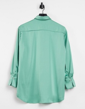 PRETTY LAVISH ZIELONA KOSZULA OVERSIZE (S/M)