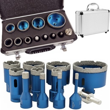 OTWORNICE DIAMENTOWE DO GRESU 11SZT ADAPTER M14