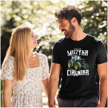 Tshirt PREZENT JOHN DEERE z TRAKTOREM XS