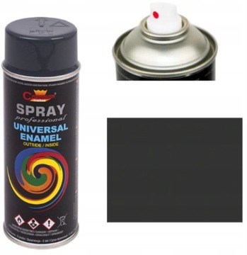 CHAMPION SPRAY UNIWERSALNY SZARY CIEMNY RAL7024 400ml