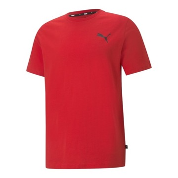 PUMA KOSZULKA MĘSKA T-SHIRT ESS SMALL LOGO TEE CZERWONA r.L